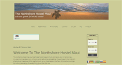 Desktop Screenshot of northshorehostel.com